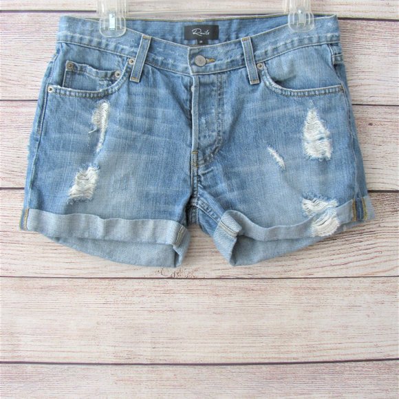 Rails Logan Medium Vintage Wash Shorts - Picture 6 of 8